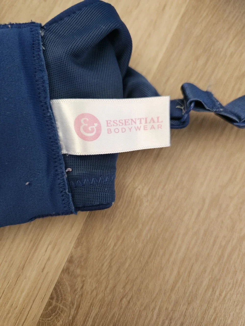 Essential Bodywear Blue Smooth Underwire Full Coverage T-Shirt Bra 40G